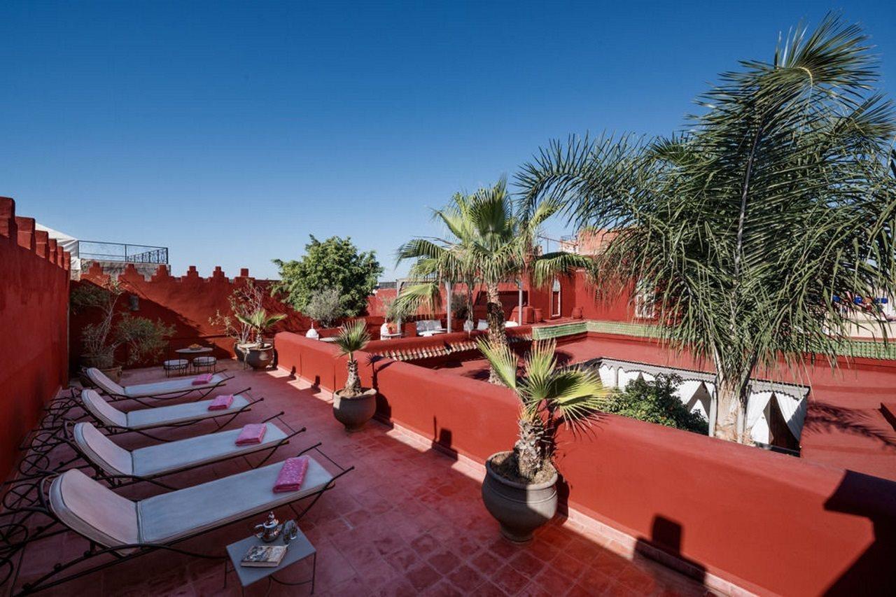 Les Jardins D Henia Riad And Hammam Marrakesh Exteriör bild