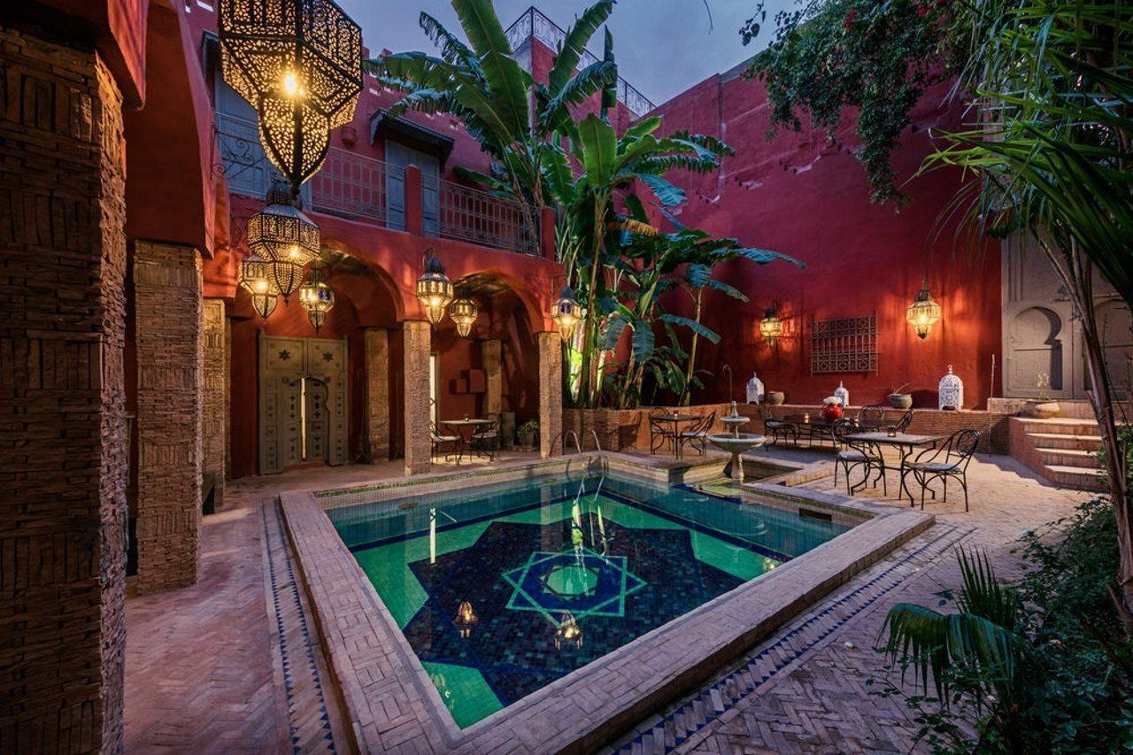 Les Jardins D Henia Riad And Hammam Marrakesh Exteriör bild