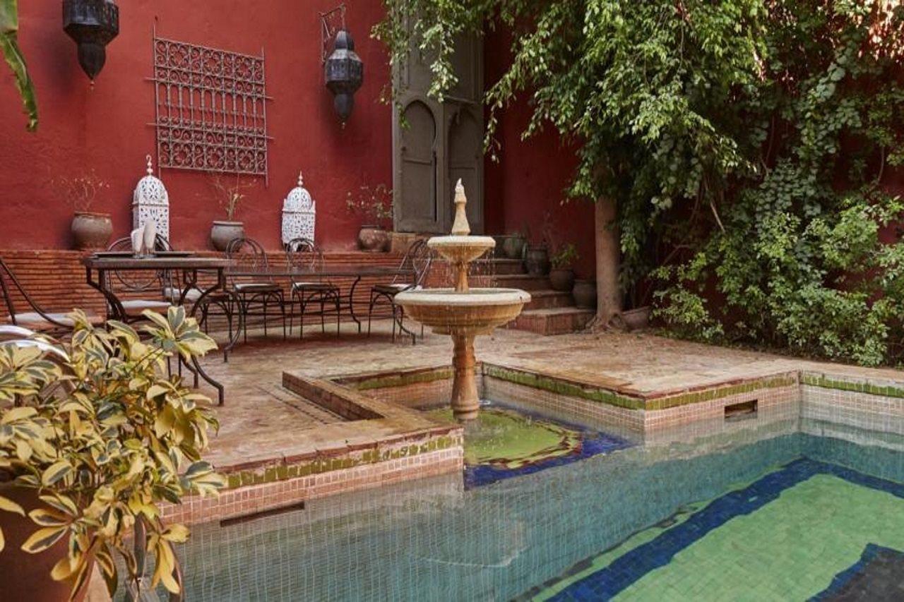 Les Jardins D Henia Riad And Hammam Marrakesh Exteriör bild